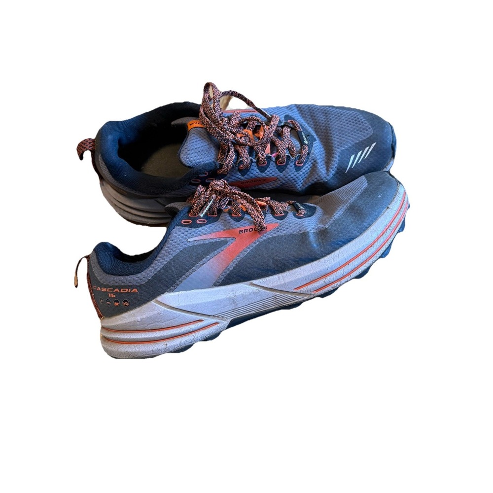 Size 8 - Brooks Cascadia 16 GTX GoreTex Gray Men's Trail‎ Running Shoes Sneakers